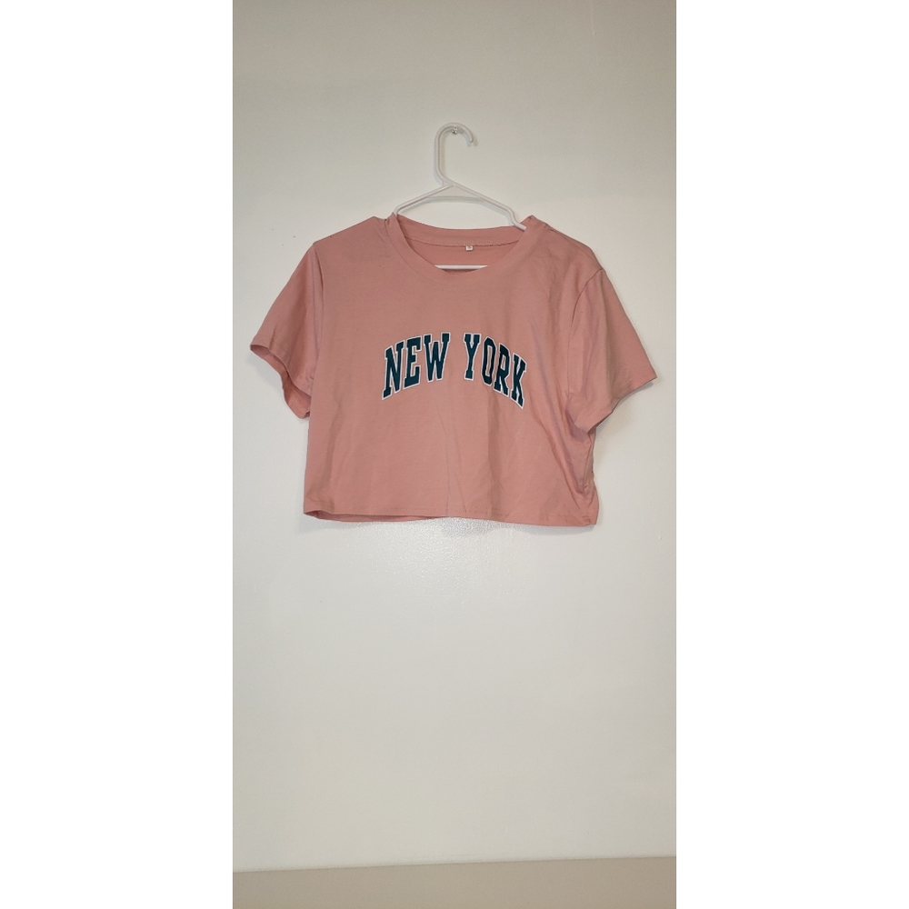 New York crop top